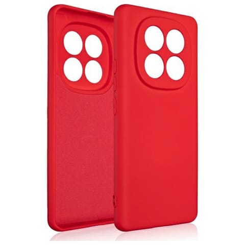 ⁨Etui Beline Silicone do Xiaomi Redmi      Note 14 Pro Plus 5G czerwony⁩ w sklepie Wasserman.eu