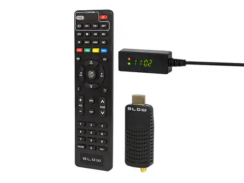 ⁨Tuner DVB-T2 Dekoder Blow 7000FHD Mini H.265⁩ w sklepie Wasserman.eu