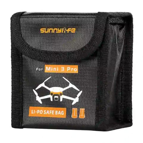 ⁨Pokrowiec etui na 2 baterie akumulatory Sunnylife do DJI Mini 3 Pro/Mini 4 Pro (MM3-DC385)⁩ w sklepie Wasserman.eu
