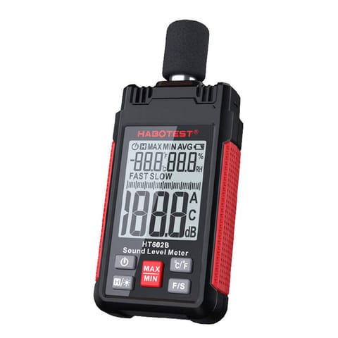 ⁨Sonometr Miernik Dzwięku Decybelomierz Habotest HT602B⁩ w sklepie Wasserman.eu