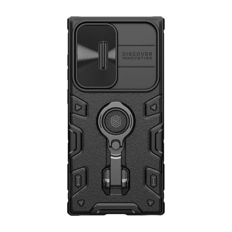 ⁨Etui Nillkin CamShield Armor Pro do Samsung Galaxy S23 Ultra (czarne)⁩ w sklepie Wasserman.eu