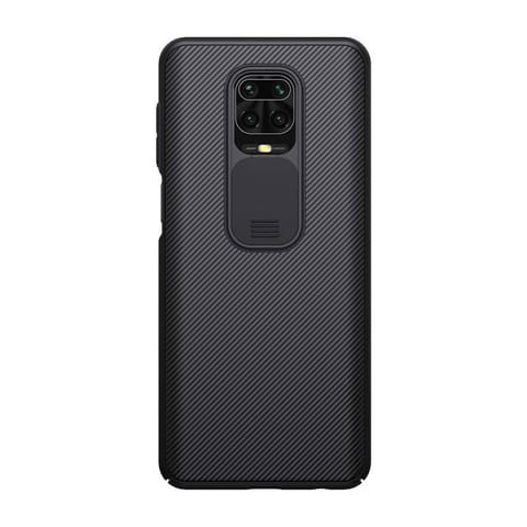 ⁨Etui Nillkin CamShield do Xiaomi Redmi Note 9 Pro/Note 9 Pro Max/Note 9S/Poco M2 Pro (czarne)⁩ w sklepie Wasserman.eu
