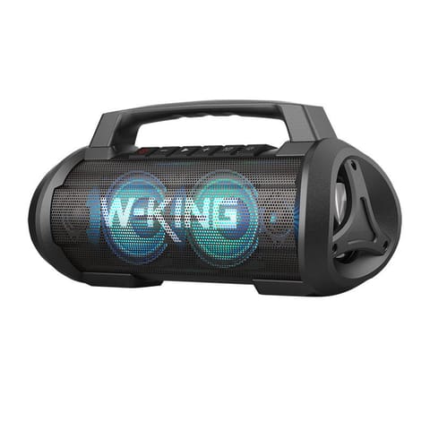 ⁨Głośnik bezprzewodowy Bluetooth W-KING D10 70W czarny⁩ at Wasserman.eu
