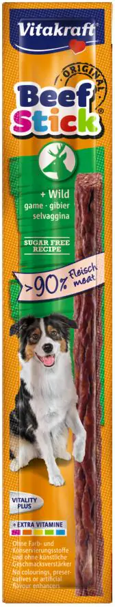 ⁨VITAKRAFT BEEF STICK 1szt dziczyzna przysm d/psa⁩ w sklepie Wasserman.eu