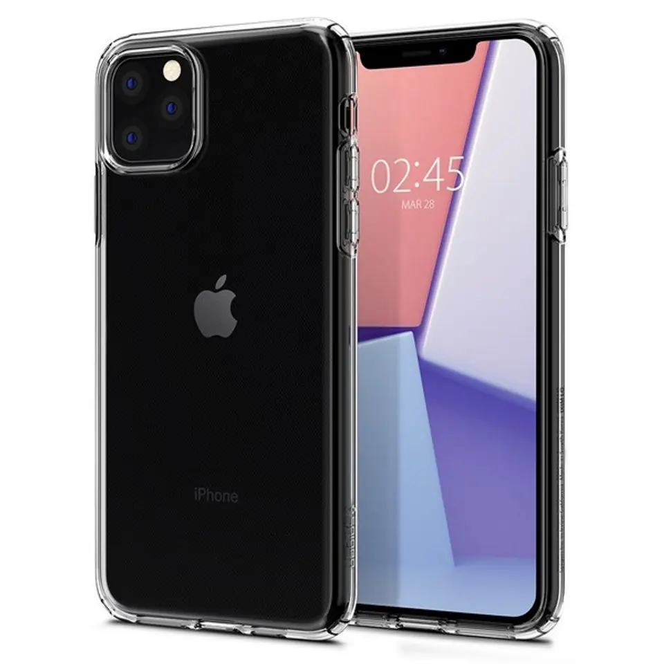 ⁨Spigen Liquid Crystal iPhone 11 Pro Crystal Clear 077CS27227⁩ at Wasserman.eu