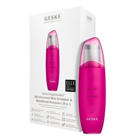 ⁨Peeling kawitacyjny 9w1 Geske z Aplikacją (magenta)⁩ w sklepie Wasserman.eu