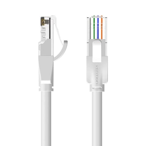 ⁨Kabel sieciowy UTP CAT6 Vention IBEHF RJ45 Ethernet 1000Mbps 1m Szary⁩ w sklepie Wasserman.eu