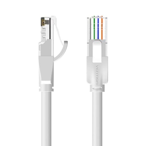 ⁨Kabel sieciowy UTP CAT6 Vention IBEHG RJ45 Ethernet 1000Mbps 1,5m szary⁩ w sklepie Wasserman.eu