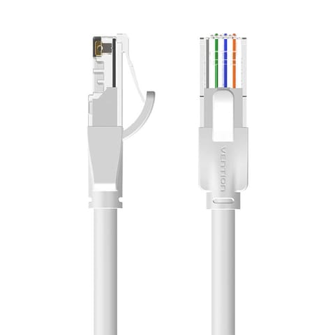 ⁨Kabel sieciowy UTP CAT6 Vention IBEHJ RJ45 Ethernet 1000Mbps 5m szary⁩ w sklepie Wasserman.eu