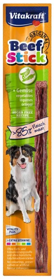 ⁨VITAKRAFT BEEF STICK 1pcs vegetable delicacy d/dog⁩ at Wasserman.eu