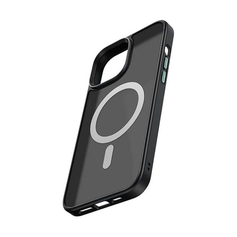 ⁨Etui McDodo Magnetic do iPhone 14 plus (czarny)⁩ w sklepie Wasserman.eu