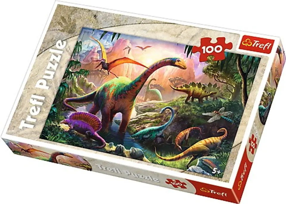 100 elementów, Świat dinozaurów w sklepie Wasserman.eu