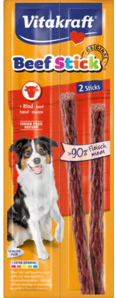 ⁨VITAKRAFT BEEF STICK 2pcs beef delicacy d/dog⁩ at Wasserman.eu