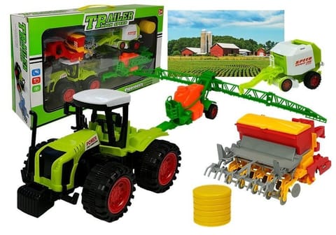 ⁨Zestaw Autek Farmerskich Opryskiwacz Prasa⁩ w sklepie Wasserman.eu