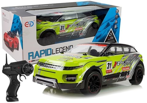 ⁨Auto Zdalnie Sterowane R/C Terenowe Zielone 1:10⁩ w sklepie Wasserman.eu