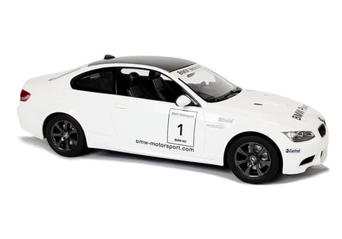 ⁨Auto R/C BMW M3 Rastar 1:14 Biały na Pilota⁩ w sklepie Wasserman.eu