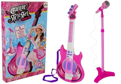 ⁨Guitar with microphone rock star sound⁩ at Wasserman.eu