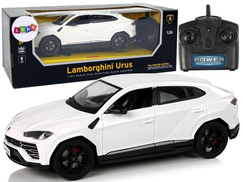 ⁨Auto R/C 1:24 Lamborghini Urus Biały 2.4 G Światła⁩ w sklepie Wasserman.eu