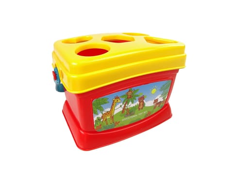 ⁨Educational Bucket Cups Pyramid Boat Sorter For Bath⁩ at Wasserman.eu