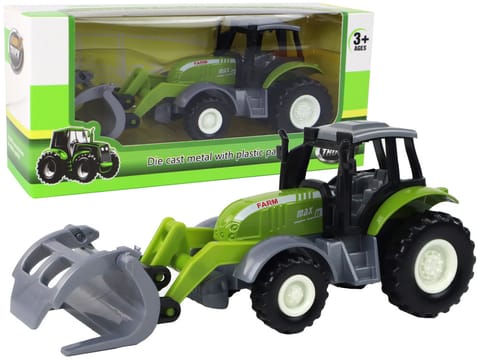 ⁨Traktor Koparka Zielony Krokodylek Pojazd Rolniczy⁩ w sklepie Wasserman.eu