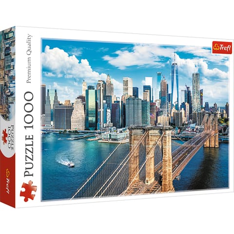 Puzzle - 1000 - Most Brookliński , Nowy Jork, USA w sklepie Wasserman.eu