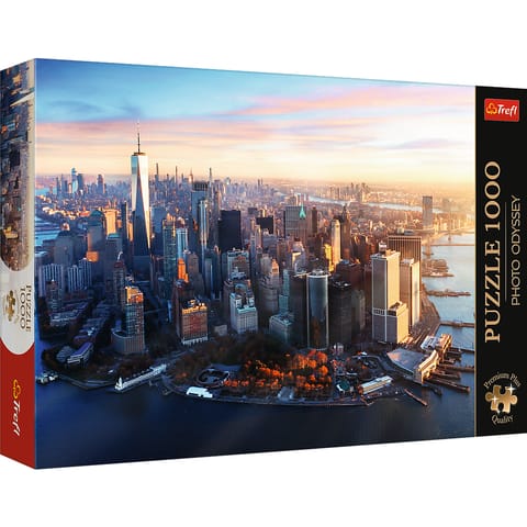 ⁨Puzzle - 1000 Premium Plus - Photo Odyssey: Manhattan, Nowy JorkFSC Mix 70% 10828⁩ w sklepie Wasserman.eu