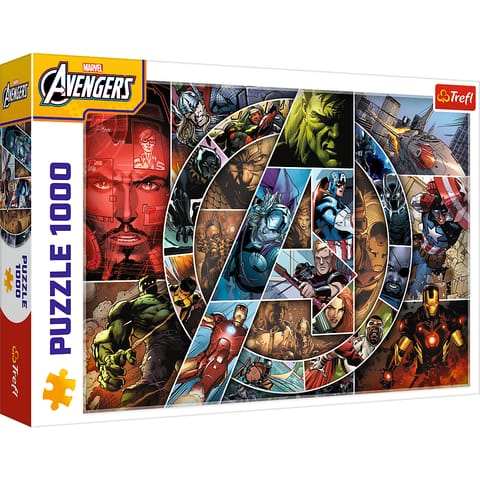 ⁨Puzzle - 1000 - Avengers: BohaterowieFSC Mix 70% 10934⁩ w sklepie Wasserman.eu