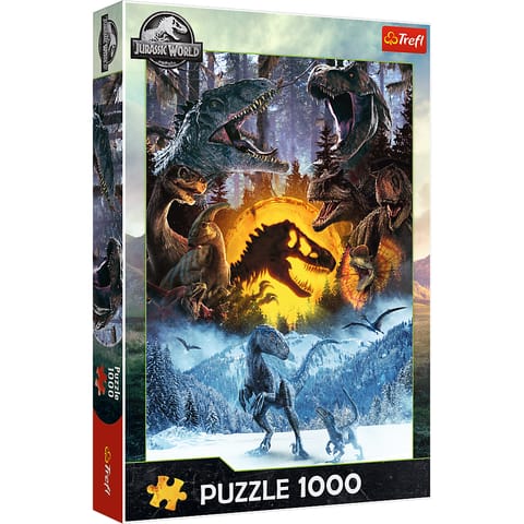 ⁨Puzzle - 1000 - W świecie Parku JurajskiegoFSC Mix 70% 10939⁩ w sklepie Wasserman.eu