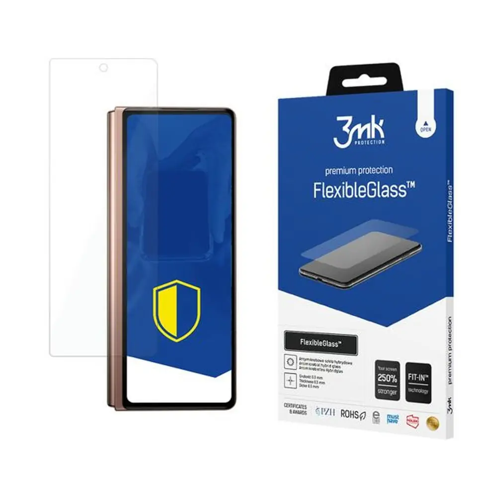 ⁨3MK FlexibleGlass Sam Galaxy Z Fold 2 5G Szkło hybrydowe⁩ w sklepie Wasserman.eu