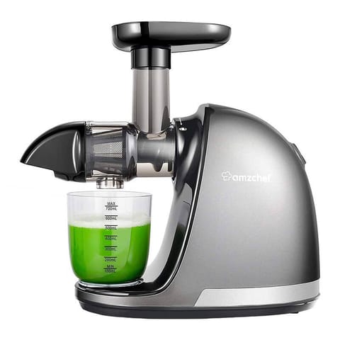 ⁨Wyciskarka wolnoobrotowa AMZCHEF 1501-GA (szary)⁩ w sklepie Wasserman.eu