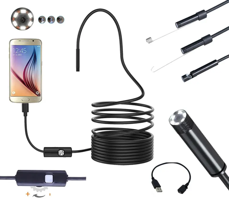 AK252A Endoskop kamera 5,5mm android w sklepie Wasserman.eu