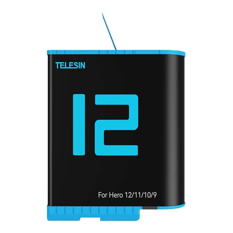 Akumulator bateria Telesin do GoPro Hero 12 / 11 / 10 / 9 (1750 mAh) - GP-BTR-901-D w sklepie Wasserman.eu