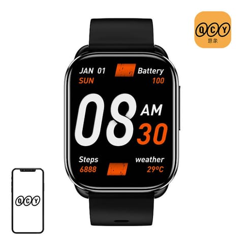 ⁨Smartwatch QCY WATCH GS  (szary)⁩ w sklepie Wasserman.eu