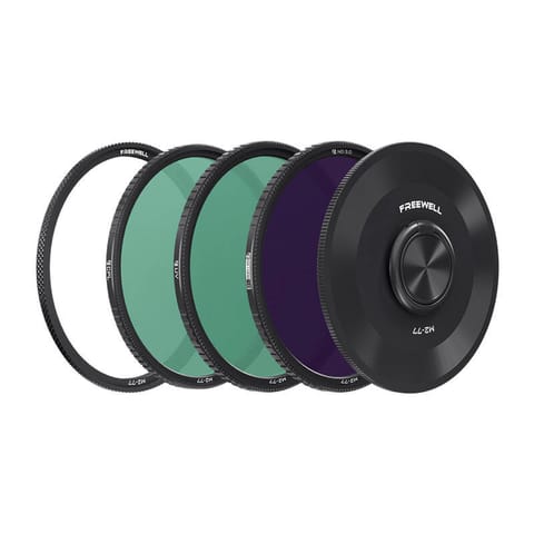 ⁨Zestaw 3 filtrów magnetycznych 77mm Freewell Seria M2⁩ w sklepie Wasserman.eu