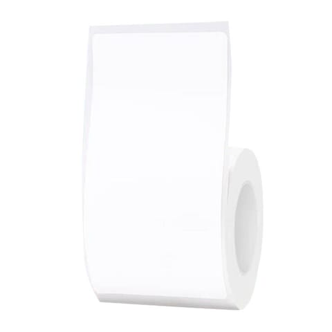 ⁨Etykiety Termiczne Niimbot naklejki T 45x80mm 95 szt (Białe)⁩ w sklepie Wasserman.eu