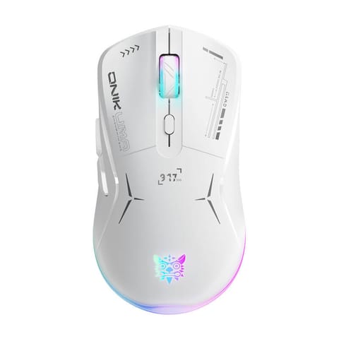 ⁨Mysz gamingowa Onikuma CW917 (biała)⁩ w sklepie Wasserman.eu