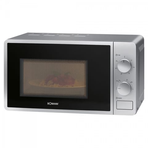 ⁨wzp MIKROFALÓWKA BOMANN MW 6014 CB SREBRNA⁩ w sklepie Wasserman.eu