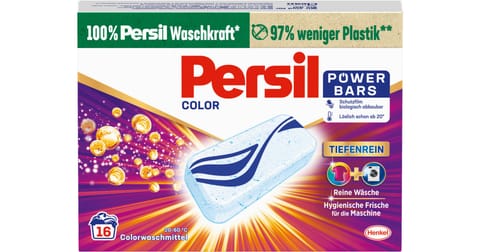 ⁨Persil Color Power Bars Tabletki do Prania 16 prań DE⁩ w sklepie Wasserman.eu