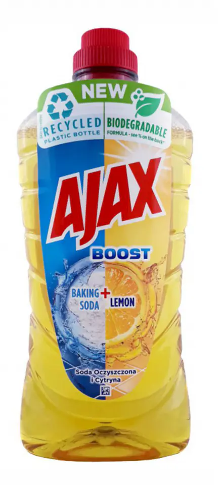 ⁨Ajax Boost Soda Oczyszczona + Cytryna 1L⁩ w sklepie Wasserman.eu
