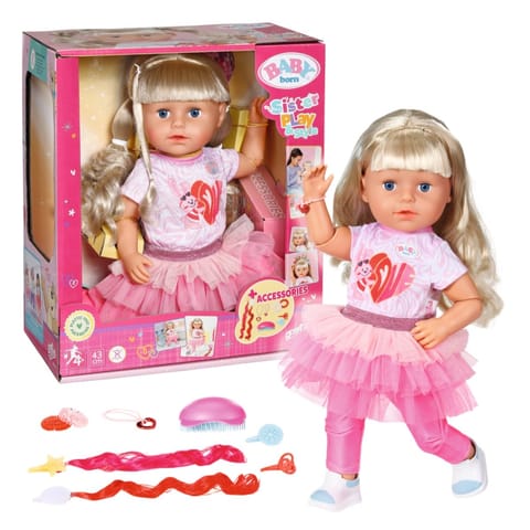 Doll Baby Born Sister Style and Play 43 cm at Wasserman.eu