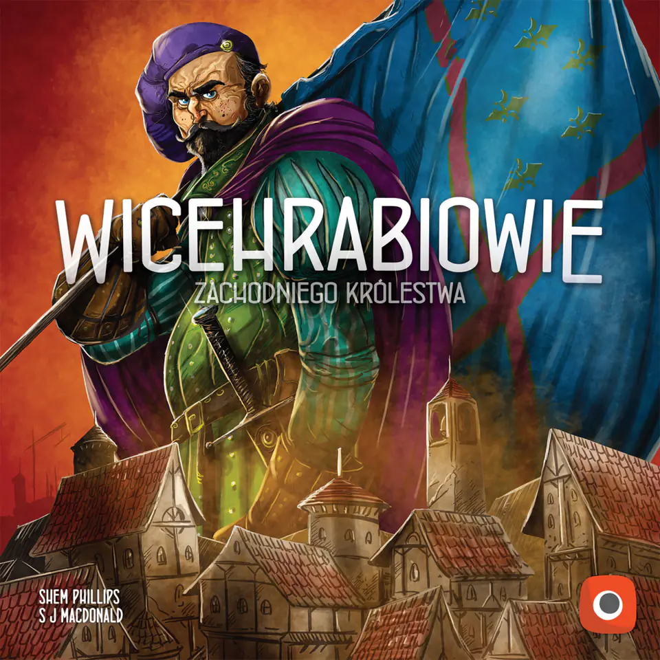 ⁨GRA WICEHRABIOWIE ZACHODNIEGO KRÓLESTWA - PORTAL GAMES⁩ w sklepie Wasserman.eu