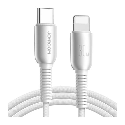 ⁨Kopia: Kabel USB-C Lightning Joyroom S-A51 30W, 1.2m szary⁩ w sklepie Wasserman.eu
