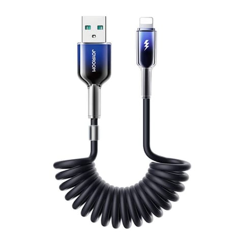 ⁨Kabel USB-A Lightning Joyroom S-A43 1.5m czarny⁩ w sklepie Wasserman.eu