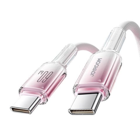 ⁨Kabel USB-C USB-C Joyroom S-A42 60W 1.2m biały⁩ w sklepie Wasserman.eu