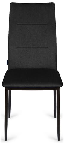 ⁨Krzesło tapicerowane VALVA DUO FABRIC BLACK⁩ w sklepie Wasserman.eu