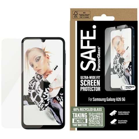 ⁨Szkło hartowane SAFE by PanzerGlass       Ultra-Wide Fit do Samsung Galaxy A26 5G⁩ w sklepie Wasserman.eu