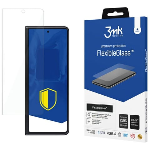 ⁨Szkło hybrydowe 3MK FlexibleGlass do     Samsung Galaxy Z Fold 3 5G (Front)⁩ w sklepie Wasserman.eu