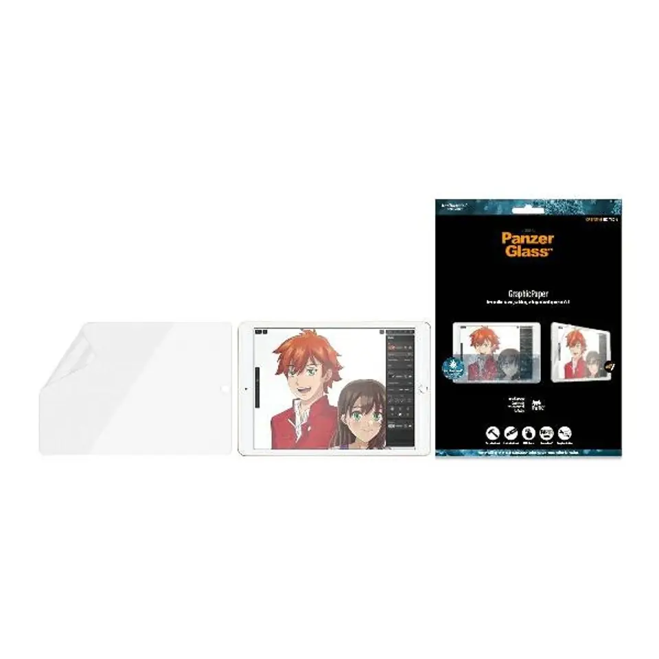 ⁨PanzerGlass GraphicPaper iPad 10.2" Anti Glare, Case Friendly, Antibacterial⁩ w sklepie Wasserman.eu