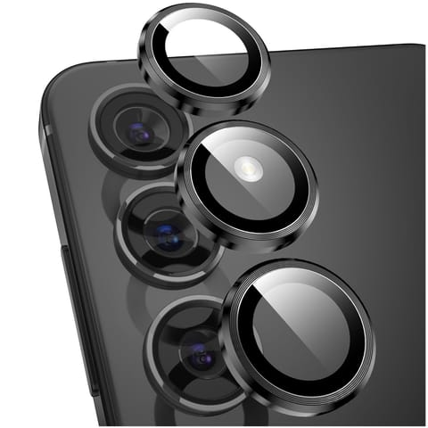 ⁨Szkło do Samsung Galaxy S24+ Plus nakładka na aparat obiektyw obiektywy aparatu Alogy Lens Protector PRO+ osłona ochronna⁩ w sklepie Wasserman.eu