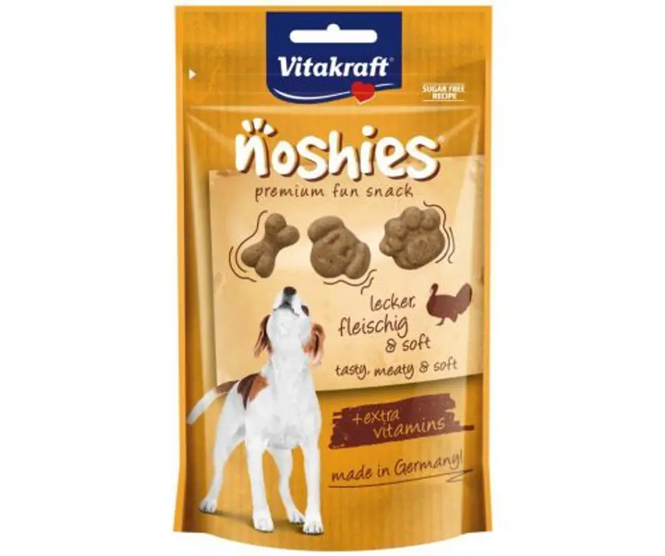 ⁨VITAKRAFT NOSHIES turkey 90g delicacy d/dog⁩ at Wasserman.eu